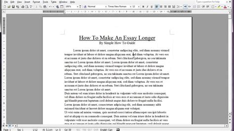 how can i make my essay longer and more engaging for the reader?