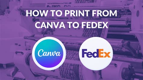 how to print from canva to fedex: exploring the nuances of digital and physical document management